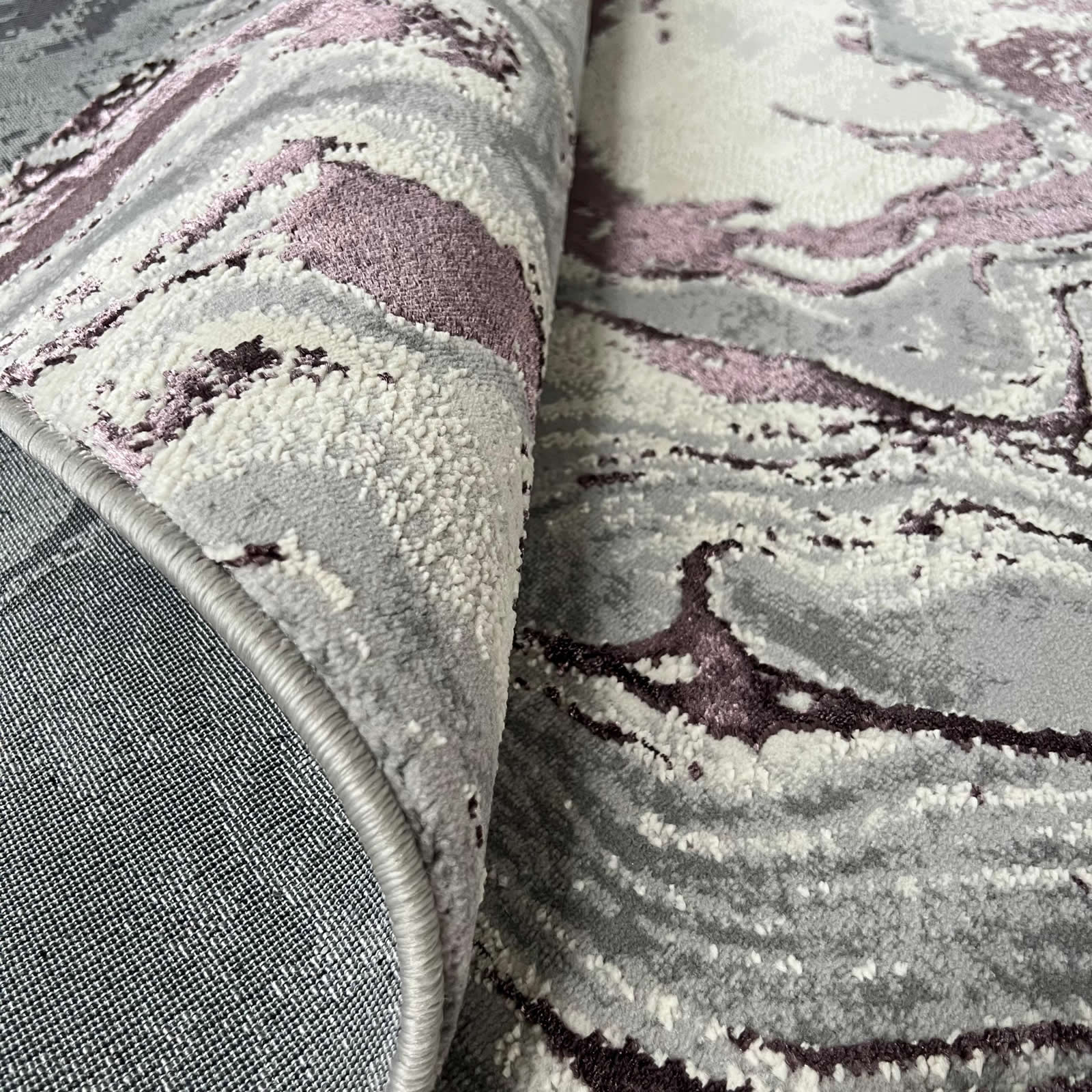Covor Buse Galaxy, Lila, Living, Dormitor, Modern