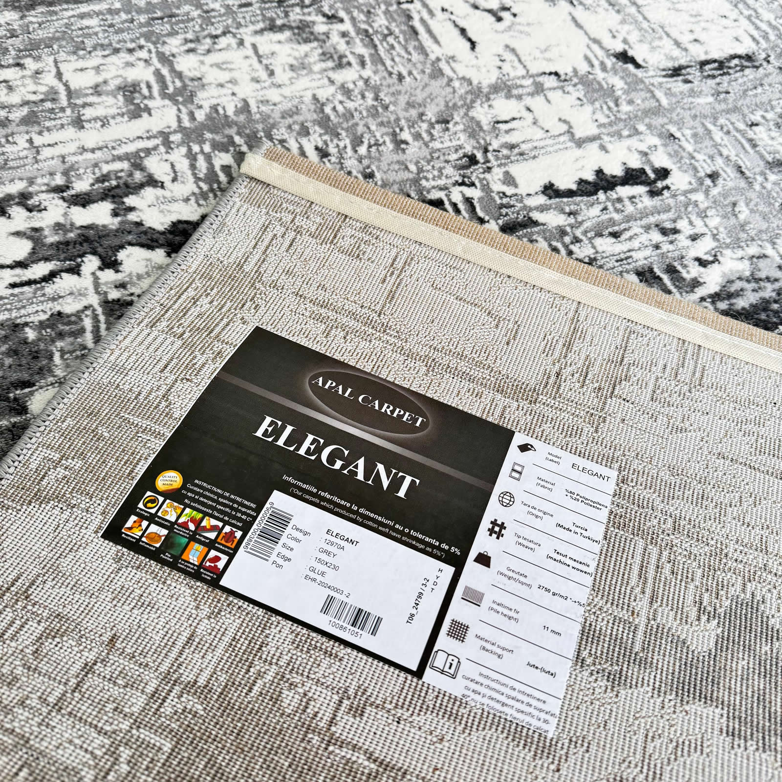 Covor Elegant Safir  Grey