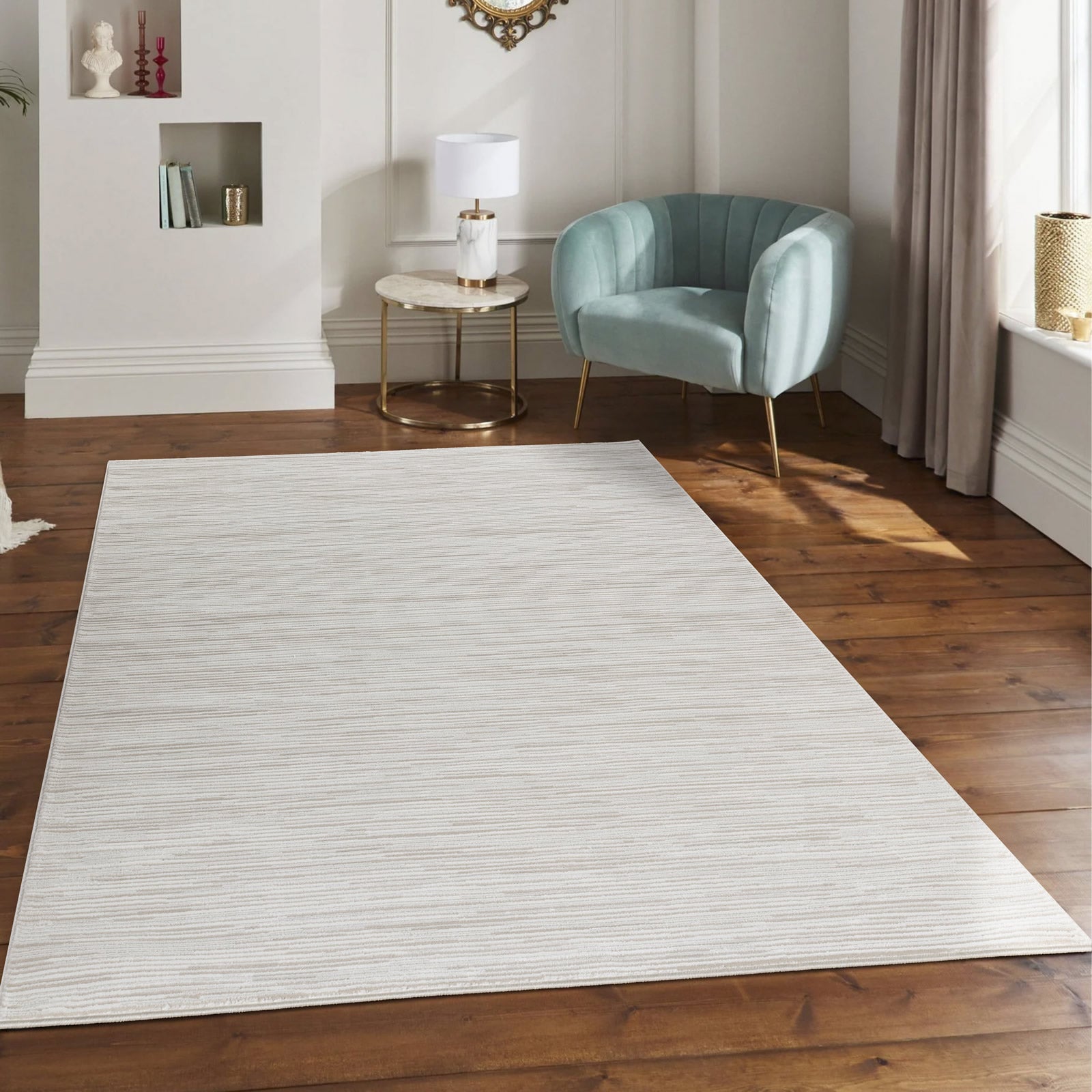 Covor, Anemon ,Living, Moderne ,Premium -F043A CREAM L.BEIGE