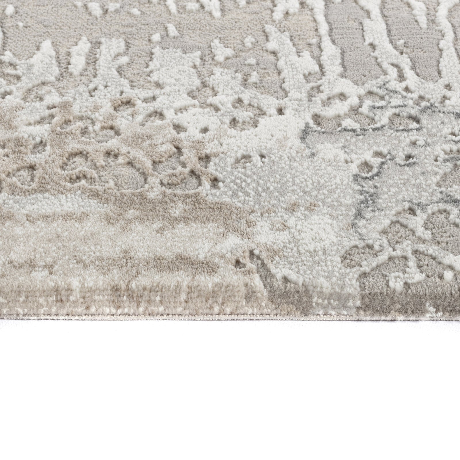 Covor, Anemon ,Living, Moderne ,Premium -T014A CREAM SILVER
