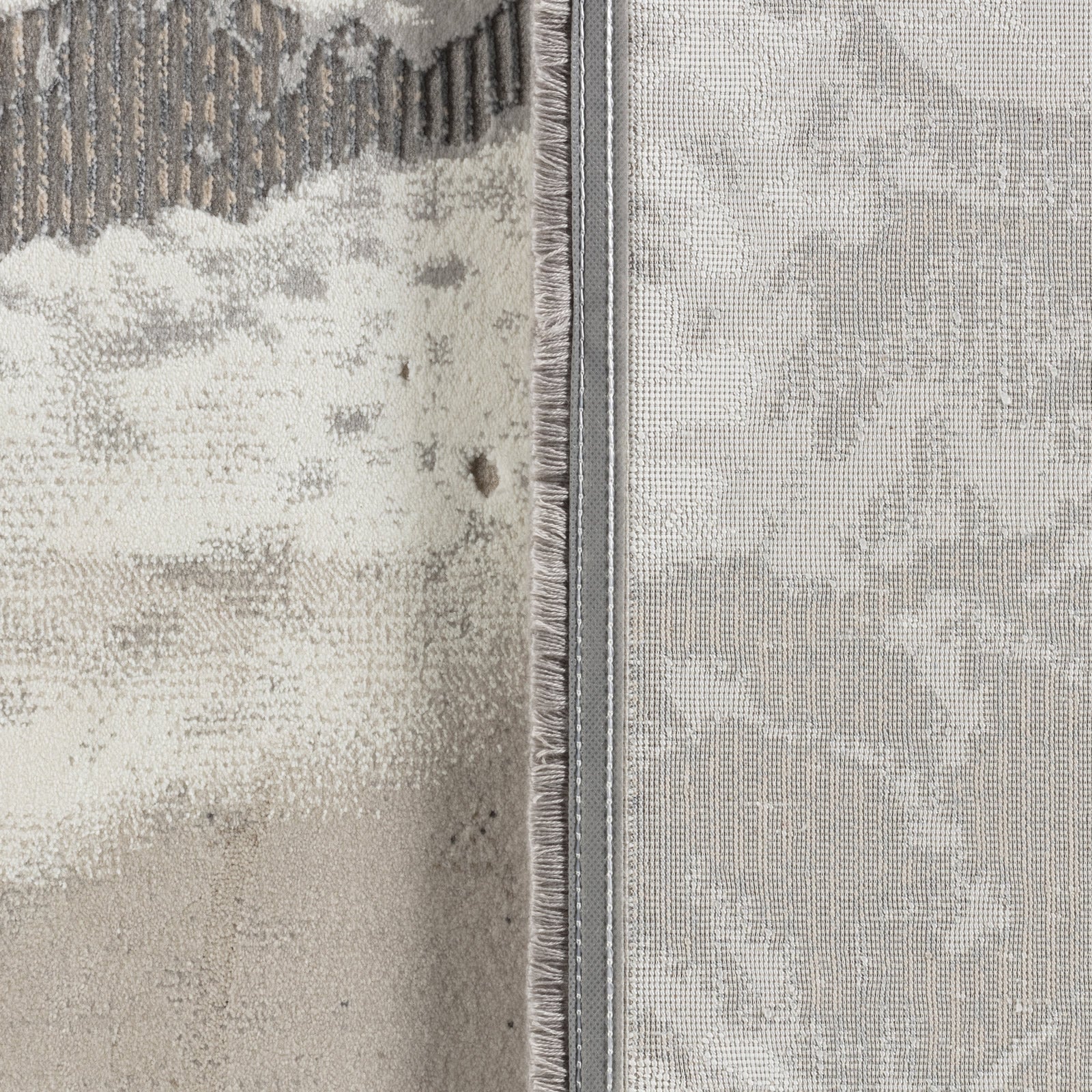 Covor, Anemon ,Living, Moderne ,Premium -T018A CREAM SILVER
