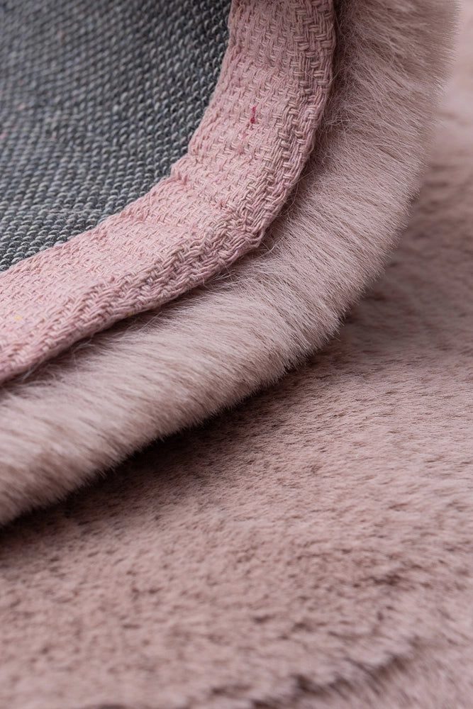 Covor Pufos Blană Softdream Roz Pudra