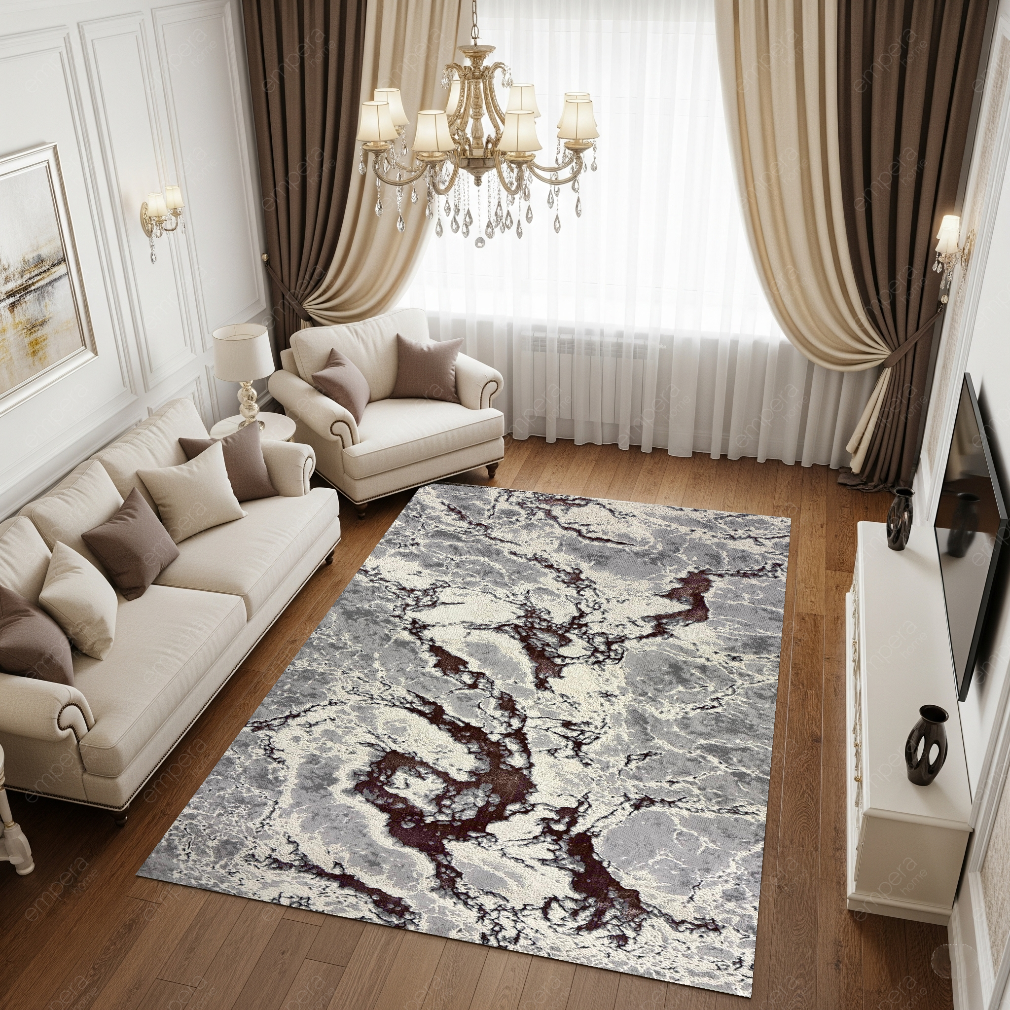 Covor Buse ,Fulgerul Maro, Living, Dormitor, Modern